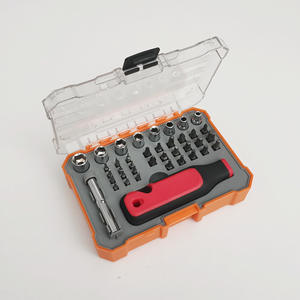 Multifunctional Screwdriver Set 39-Piece 1/4 In Socket Hand <b>Tool</b> <b>Kit</b> Alloy Steel Home Use With Bottle Opener - Product Image 5