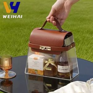 Xử lý cổ điển Frosted Acrylic Hộp Quà Tặng-Matte kẹo cưới & Phù Dâu lưu niệm, sinh nhật ủng hộ bao bì - Product Image 3