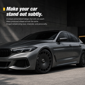 ล้อแม็กซ์ LS8024 ขนาด 18 นิ้ว แบบปิด ดีไซน์ Rally ผลิตตามสั่ง สำหรับรถยนต์ BMW Audi VW  5x112 5x114.3 อะไหล่รถยนต์ - Product Image 2