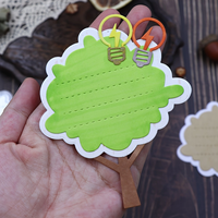 Albero metallo taglio stampo Scrapbook decorazione foto Album decorazione carta decorazione fare note taglio muore