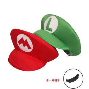 <span class=keywords><strong>Gorro</strong></span> <span class=keywords><strong>de</strong></span> <span class=keywords><strong>Super</strong></span> <span class=keywords><strong>Mario</strong></span> para Cosplay, Estilo a Rayas, para Deportes, Playa, Fiestas Casuales y Actividades al Aire Libre, para Verano, Halloween - Product Image 2