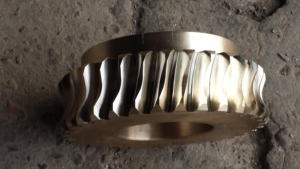 Engranajes de tornillo sin fin de envoltura doble de latón y cobre pequeños CNC de alta precisión personalizados - Product Image 5