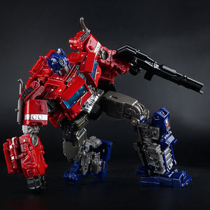 Figurine d'action <span class=keywords><strong>Optimus</strong></span> <span class=keywords><strong>Prime</strong></span> héros transformable de 18 cm, robot déformable, <span class=keywords><strong>jouet</strong></span> voiture-camion pour enfants et tout-petits - Product Image 4