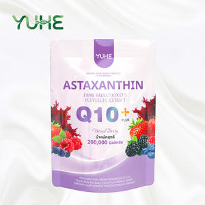 OEM Antioksidan İçeceği Şekersiz Vitamin C B1 B2 B6 ASTAKSANTİN Haematococcus Pluvialis Özü CoQ10 Kolajen Toz İçeceği - Product Image 1