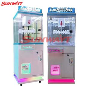Máquina de Juego de Premios con Rueda de la Fortuna Mini, Operada con Monedas, para Interiores, con 24 Pinzas y Premios Sorpresa - Product Image 3