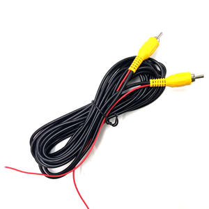 สายกล้องถอยหลังรถสายสัญญาณเสียงวิดีโอสาย <span class=keywords><strong>AV</strong></span> สำหรับรถยนต์ - Product Image 3