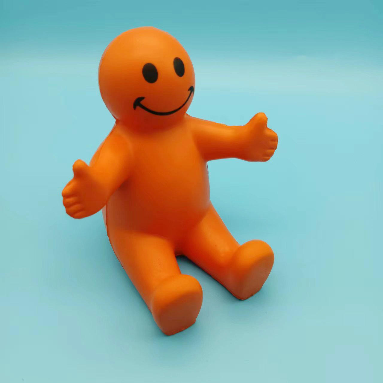 Soporte para teléfono naranja 95*85*95mm