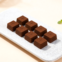 Mini-liqueur crémeuse au chocolat cru, douce et soyeuse, pour cadeaux et collations