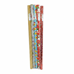 66 piezas/caja, 40 pies cuadrados. Papel de Regalo Navideño Recubierto, Papel Kraft Desechable para Envolver Regalos, Ropa y Envíos, Modelo 10346 - Product Image 2
