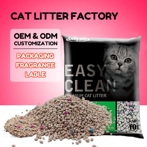 Arena para gatos de bentonita mineral natural fuerte al por mayor de fábrica - Product Image 5