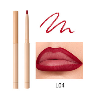 <span class=keywords><strong>Crayon</strong></span> à lèvres mat nude longue tenue, résistant à l'eau et anti-transfert, sans logo, petite production, 1g - Product Image 3