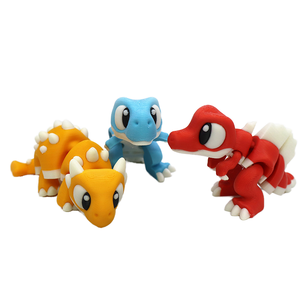 Artículo Decorativo de Escritorio con Diseño de Animal Multiojos Congelado, Impreso en 3D con PLA, Juguete Antiestrés para Niños, Decoración para Peceras - Product Image 1