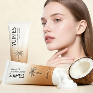 Limpiador Facial en Crema con Aminoácidos de Marca Blanca 100g, Glicinato de Cocoil Sódico, Limpia Suavemente la Piel Grasa y Propensa al Acné - Product Image 1