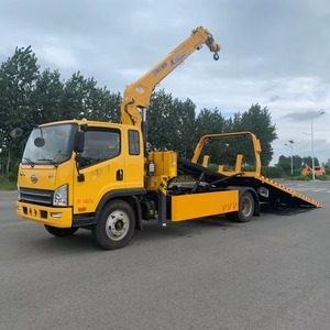 Nouveau Camion de Remorquage et de Transport à Plateforme Plate Mini Howo 4x2 4x4 de 3, 5, 8 Tonnes avec Grue et Treuil - <span class=keywords><strong>Prix</strong></span> - Product Image 2