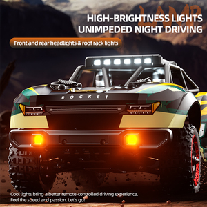 1/18 không chổi than 4WD ngắn khóa học Xe Tải-50 km/h tốc độ cao RC xe với động cơ 2840 (3900KV), 2.4GHz đầy đủ quy mô từ xa, 100m phạm vi - Product Image 6