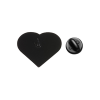 Spilla smaltata con motivo a cuore e frasi sarcastiche, ornamento versatile in lega per decorare borse, giacche e zaini