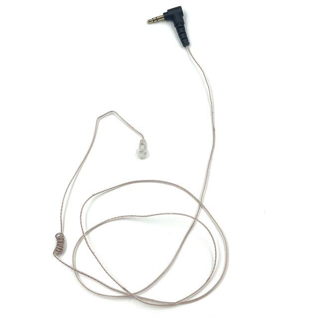 Wired 3.5mm/2.5mm Music Earphones Listen Only Small Earphone for Mobile Phone Radio Earphones Hidden Earpiece for Two Way Radio