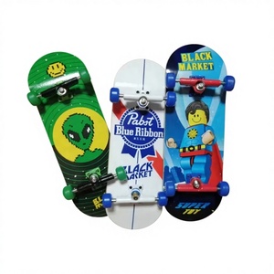 Custom Complete Fingerboard Set 5 Ply Canadian Maple Deck CNC Trucks Finger Skateboard Wholesale OEM - Product Image 2