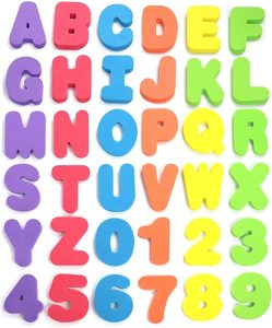 Jouets <span class=keywords><strong>de</strong></span> <span class=keywords><strong>bain</strong></span> en mousse légère personnalisés à prix <span class=keywords><strong>de</strong></span> gros, ensemble <span class=keywords><strong>de</strong></span> lettres, jouets éducatifs pour enfants - Product Image 3