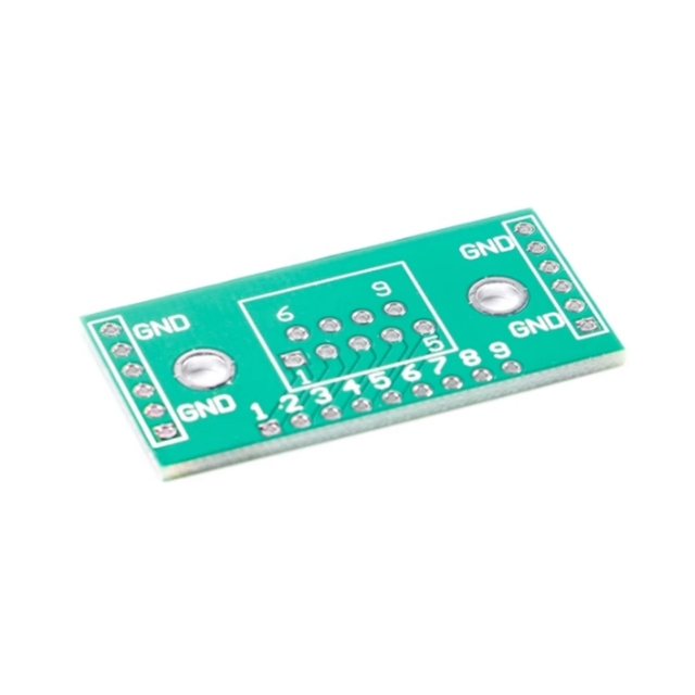 DB9 To DIP DB9 Adapter Board PCB Conversion Board DR9 To DIP UART-RS232 Adapter Board