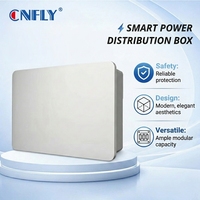Boîtier de distribution industriel encastré CNFLY IP30 pour intérieur, multiprises, fibre, multimédia, équipement d'information et d'alimentation