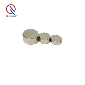 N52 Powerful Round Button Magnet Rare Earth Neodymium Magnet Disc Custom Magnetic Material