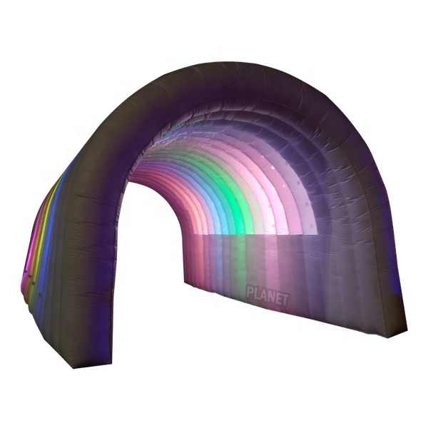 Giant Outdoor Event Led Lighting Tunnel Inflatable for Sale