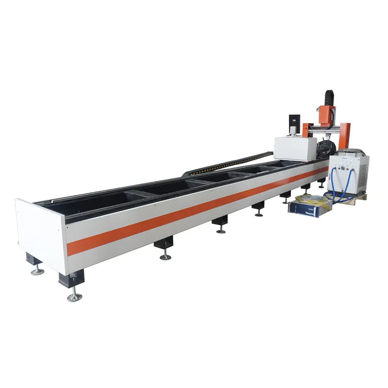 Fiber laser cutting machine Large laser tube cutting machine 6000w laser circular cutting machine