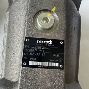 A2FM107/61W-VAB010-S R902211946 มอเตอร์ไฮดรอลิกแบบลูกสูบสำหรับเครื่องจักรก่อสร้าง - Product Image 3