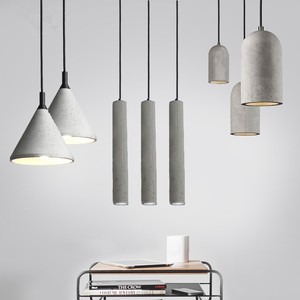 Lámpara Colgante LED Moderna de Cemento Rústico Estilo Americano Retro para Restaurante, Sala de Estar, Cabecera de Cama o Barra - Product Image 6