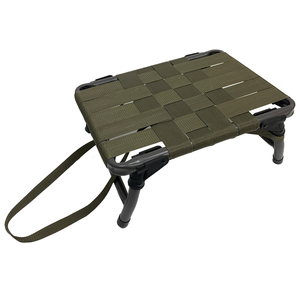 Tabouret de chasse léger en bois de tilleul, chaise de camping, siège à double support - Product Image 2