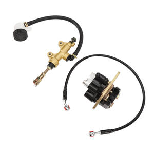 Conjunto de Manguera de Caliper de Cilindro Maestro de Freno Trasero 5VM-2583V-00-00, Cilindro Maestro de Caliper de Freno Trasero de Metal para <span class=keywords><strong>Blaster</strong></span> 200 YFS200 200 - Product Image 3