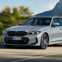 Kit carrosserie sport pour BMW Série 3 G20 G28, mise à niveau facelift ancien vers nouveau, LCI 2023, comprenant pare-chocs avant et arrière, jupes latérales, phares et calandre