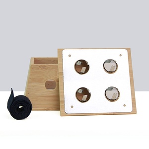 Caja <span class=keywords><strong>de</strong></span> Moxibustión <span class=keywords><strong>de</strong></span> Madera <span class=keywords><strong>de</strong></span> 4 Orificios, Soporte <span class=keywords><strong>de</strong></span> Moxa Resistente al Calor para <span class=keywords><strong>Terapia</strong></span> Profesional - Product Image 3