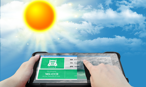 10.1 inch 1000 nits IP67 GPS navigation 4 gam MIL-STD-810G nhúng máy tính Android khó khăn MDT cho xe tải Hạm Đội Quản Lý Kho - Product Image 6