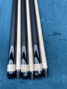 Queue de billard américaine à tête large, en ébène, 6 pièces, adaptée au billard américain à neuf boules, vente directe d'usine - Product Image 2
