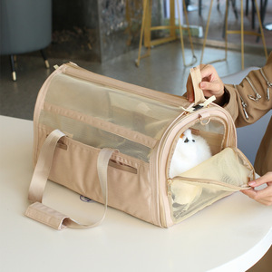 <span class=keywords><strong>Sac</strong></span> de <span class=keywords><strong>transport</strong></span> pour chiot en maille de haute qualité, pliable, pour animaux de compagnie, pour les grands chats et les petits chiens - Product Image 3