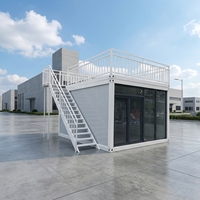 SKYLINE Maison conteneur à prix bas, modulaire, hôtel, bureau, hébergement portable, en stock