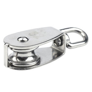 Anello di sollevamento per uso industriale con puleggia a fune in acciaio inox a doppia puleggia fissa per nave marina - Product Image 6