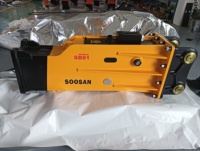 Casseur de béton hydraulique de type boîte silencieuse SB81 pour excavatrices de 18 à 26 tonnes