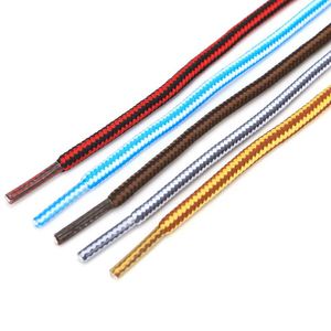 Lacets ronds en polyester colorés pour bottes de randonnée, lacets de sécurité pour chaussures de travail, lacets antidérapants pour chaussures de marche et d'escalade – Grande Vente - Product Image 2