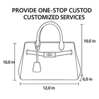 Tas Tangan Wanita Kulit Asli Hitam Tahan Air Model Rantai, Grosir Kustom, Awet, Portabel, Model Terbaru Musim Panas