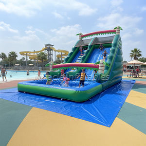 Peluncuran air tiup PVC untuk kolam renang di luar ruangan untuk penggunaan rumah anak-anak dan dewasa - Product Image 1