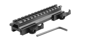 Support d'extension long en aluminium à dégagement rapide 182g, base à double rainure et double boucle à clipser avec kit de fixation pour clé hexagonale - Product Image 6
