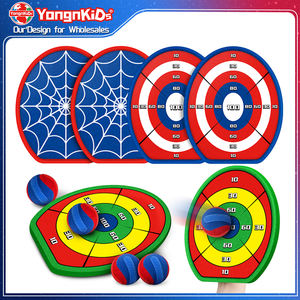 Jouets de <span class=keywords><strong>lancer</strong></span> de raquettes portables en EVA avec <span class=keywords><strong>ventouse</strong></span> et cible à bande magique pour enfants, vente en gros - Product Image 1
