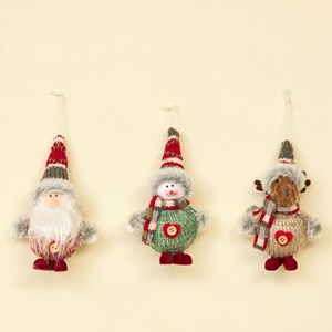 Oferta Especial: Pequeño Adorno Navideño de Papá Noel de Pie, Decoración de Muñeco de Dibujos Animados para Árbol de Navidad - Product Image 2