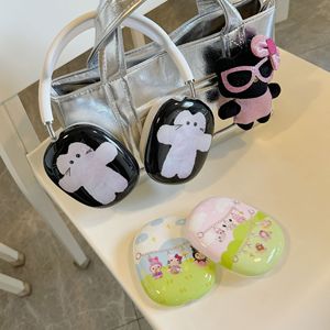 INS coréen mignon rose arc Ballet chaussures couverture souple de protection pour Apple <span class=keywords><strong>Airpods</strong></span> Max casque sans fil antichoc étui pour écouteurs - Product Image 1