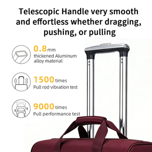 <span class=keywords><strong>Maleta</strong></span> de Viaje MGB Personalizada de Fábrica, Pequeña, para Debajo del Asiento, de 16 Pulgadas, con Ruedas Giratorias, Color Rojo, para Negocios - Product Image 2