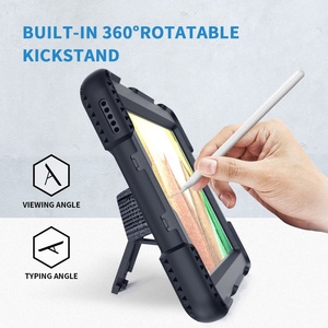 Étui de protection robuste en caoutchouc antichoc pour Samsung Galaxy Tab A7 Lite 2021, avec sangle de main et bandoulière - Product Image 6