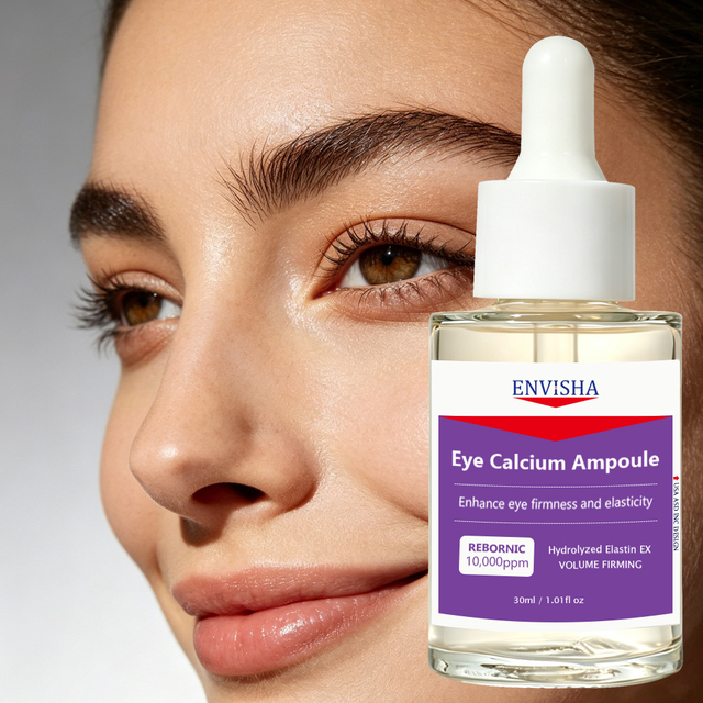 Private Label 30ML Anti-Aging Anti-Wrinkle Eye Serum Firming Lifting Hydrating Brightening Eye Area Hydration Collagen Calcium